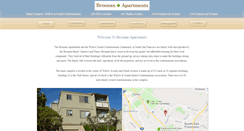 Desktop Screenshot of brosnanapartments.com